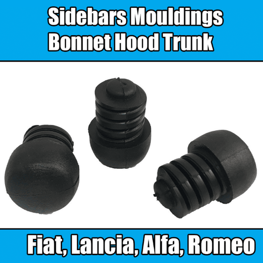 1X Sidebars Mouldings For Fiat, Lancia & Alfa Romeo Bonnet