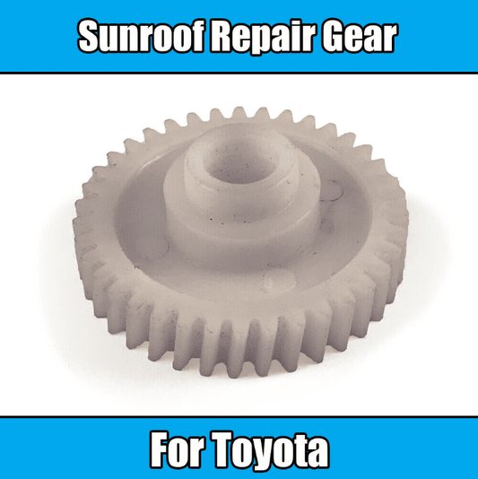 1x Sunroof Motor Repair Gear Clips White Plastic for Toyota
