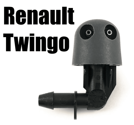 1x Washer Jet Nozzle for Renault Twingo Water Front Windscreen Shield