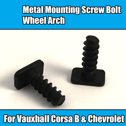1x Wheel Arch Mounting Metal Bolts for Vauxhall Corsa B Chevrolet