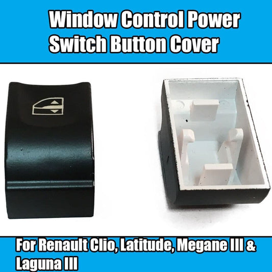 1x Window Control Button Cover for Renault Clio Megane Laguna Latitude