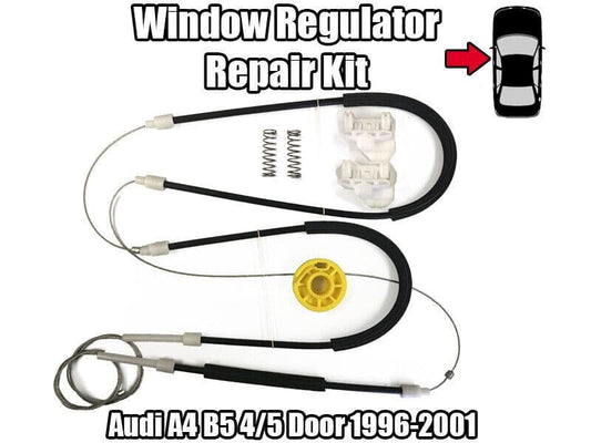 1x Window Regulator Kit for Audi A4 B5 4/5 Door 1996-2001 Front Left
