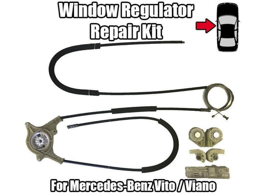 1x Window Regulator Kit for Mercedes Benz Vito/Viano Front Left W638