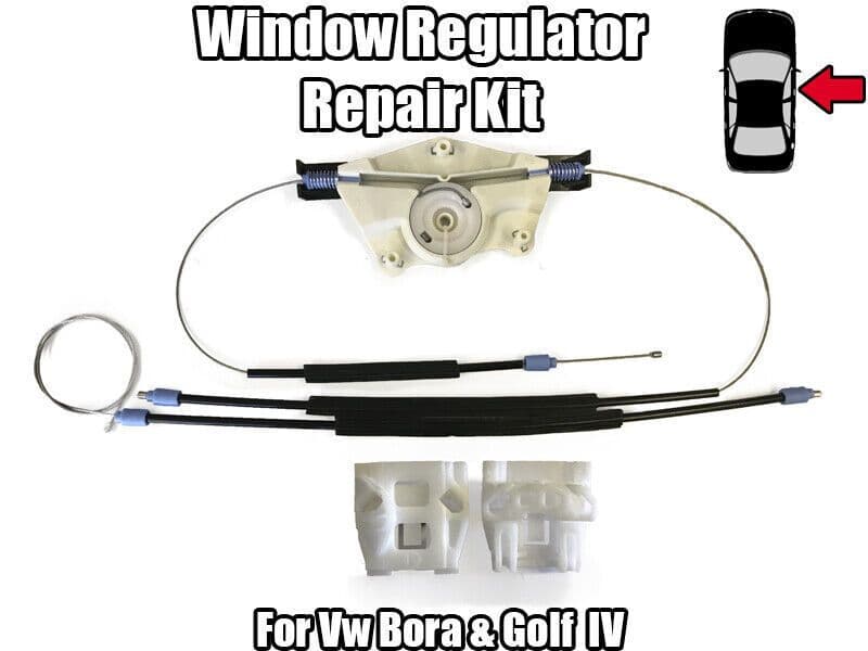 1x Window Regulator Kit for VW Golf Mk4 Bora 4/5 Door Front Right