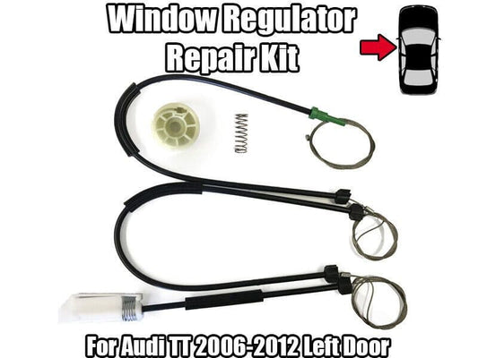 1x Window Regulator Repair Kit for Audi Tt 2006-2012 Front Left