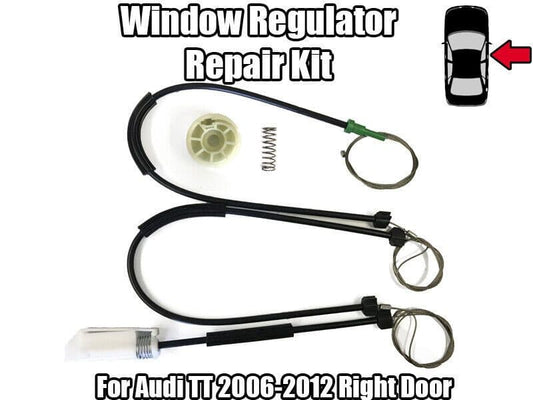 1x Window Regulator Repair Kit for Audi Tt 2006-2012 Front Right