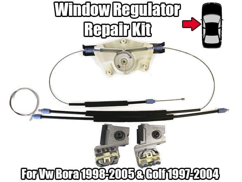 1x Window Regulator Repair Kit for VW Bora Golf IV Front Left Side