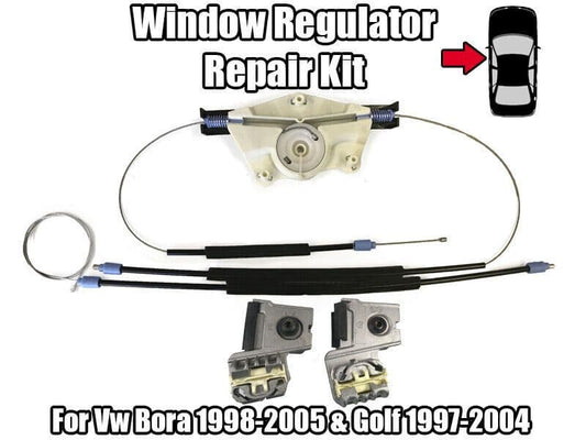 1x Window Regulator Repair Kit for VW Bora Golf IV Front Left Side