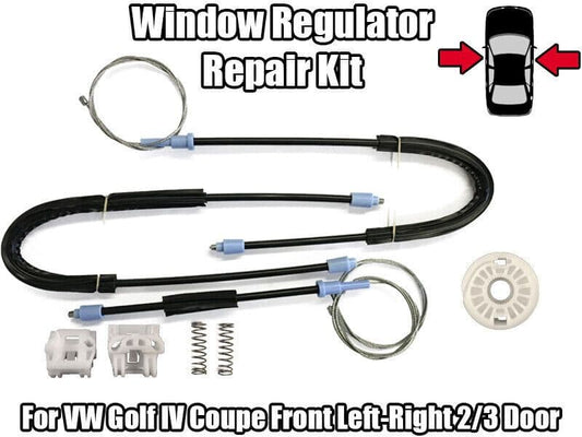 1x Window Regulator Repair Kit for VW Golf IV Coupe Front Left/Right