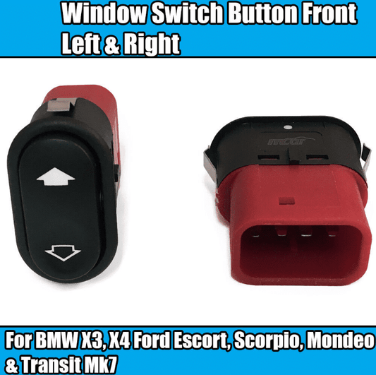 1x Window Switch for BMW X3 Ford Escort Mondeo Transit Mk7 Left/Right