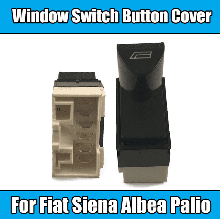 1x Window Switch for Fiat Siena Albea Palio 6 Pin Front Left Door