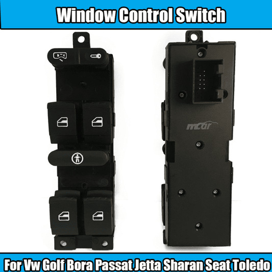 1x Window Switch for VW Golf Bora Passat Jetta Sharan SEAT Toledo Leon
