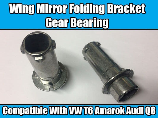 1x Wing Mirror Metal Bracket Gear Bearing Inner Bush for VW T6 Amarok Audi Q6