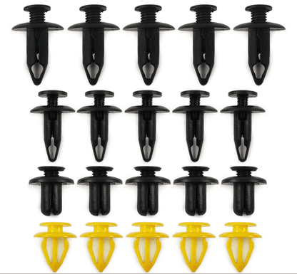 20 Clip Set for Ford Mondeo Bumper Door Panel Wheel Arch Side Moulding Trim