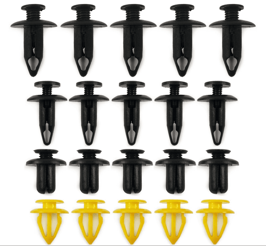 20 Clip Set for Ford Mondeo Bumper Door Panel Wheel Arch Side Moulding Trim