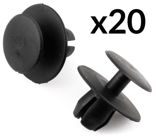 20 Plastic Trim Clip for Peugeot 206 306 406 Xsara Boot Lining Carpet Upholstery