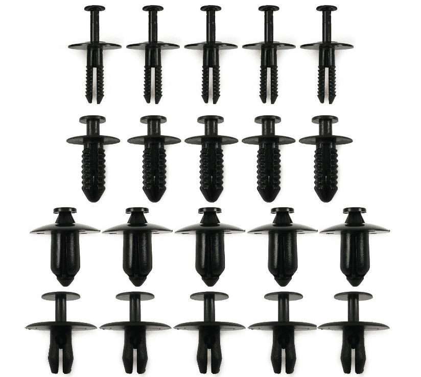 20 Rivet Clips Kit for Vauxhall Engine Bumper Wheel Arch Exterior Trim