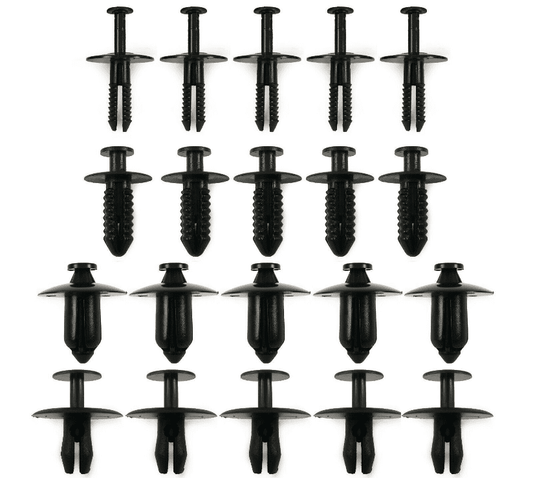 20 Rivet Clips Kit for Vauxhall Engine Bumper Wheel Arch Exterior Trim