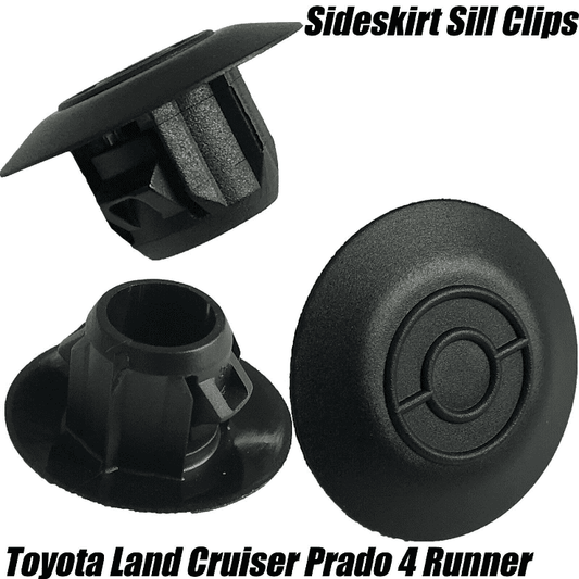 20x 12mm Plastic Clips for Toyota Land Cruiser Prado Side skirt Sill Moulding