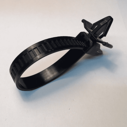 20x 142mm Releasable Reusable Cable Tie Straps With Clip
