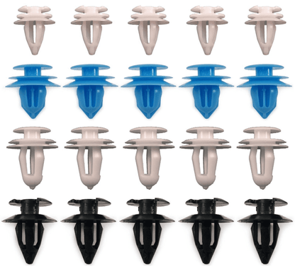 20x Assorted Clip Set for Fiat & Alfa Romeo Interior Door Card Panels