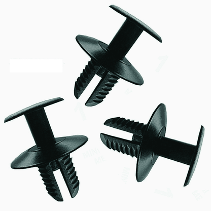20x Black Clips for Volvo S40 S60 V40 V70 XC Engine Under Tray Trim Wheel Arch