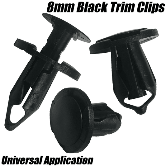 20x Black Fastener Clips for SEAT Audi VW Honda Door Card Fascia Trim Panel