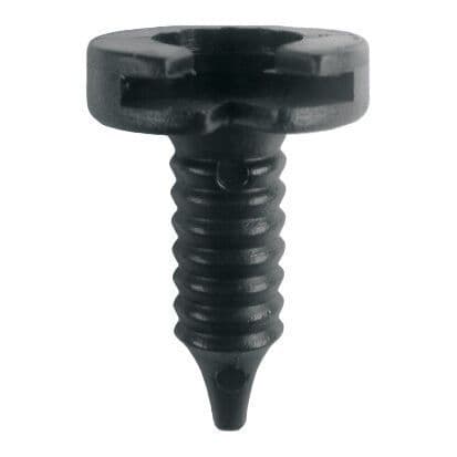 20x Black Plastic Clips for Land Rover Discovery Freelander P38 Door Panel Card