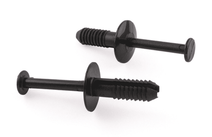 20x Black Plastic Panel Retaining Clip 6mm for BMW & Vauxhall Wheel Arch Bumper