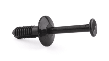 20x Black Plastic Panel Retaining Clip 6mm for BMW & Vauxhall Wheel Arch Bumper