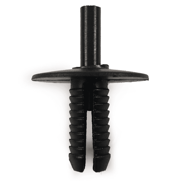 20x Black Plastic Rivet Clips Set for BMW Bumper Trim Door Panel Wheel Arch