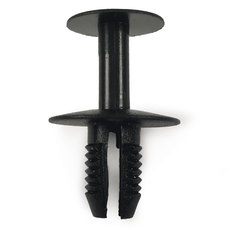 20x Black Plastic Rivet Clips Set for BMW Bumper Trim Door Panel Wheel Arch