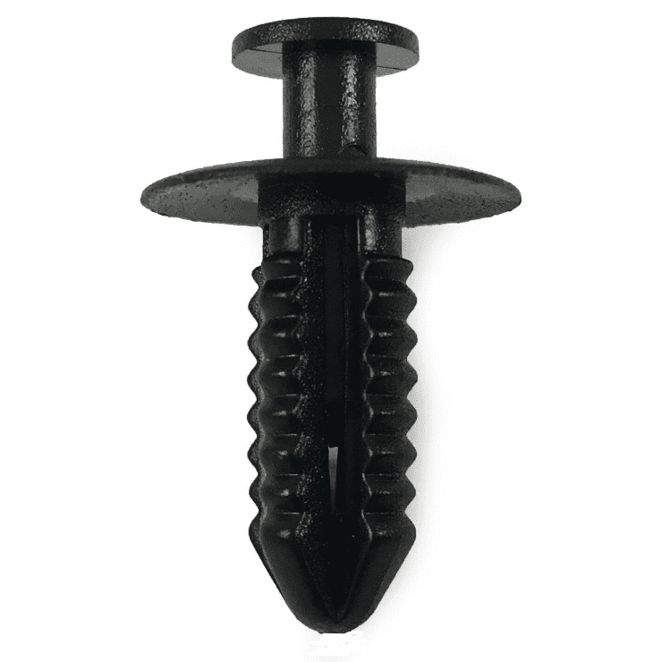 20x Black Plastic Rivet Clips Set for BMW Bumper Trim Door Panel Wheel Arch