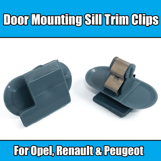 20x Blue Plastic Door Mounting Sill Trim Clips for Opel Peugeot Renault