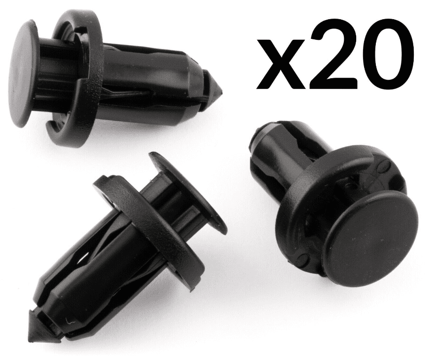 20x Bonnet Bumper Trim Clip Plastic Rivet for Subaru Impreza Legacy Forester