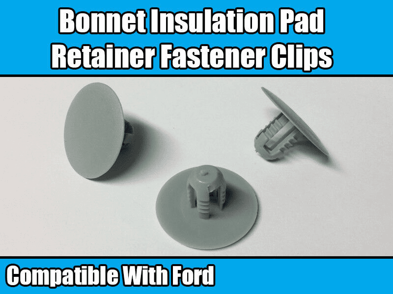 20x Bonnet Insulation Lining Clips for Ford Ka Focus Escort Fiesta Mondeo