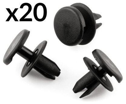 20x Bumper Plastic Rivet Clips for Vauxhall Astra Signum Vectra