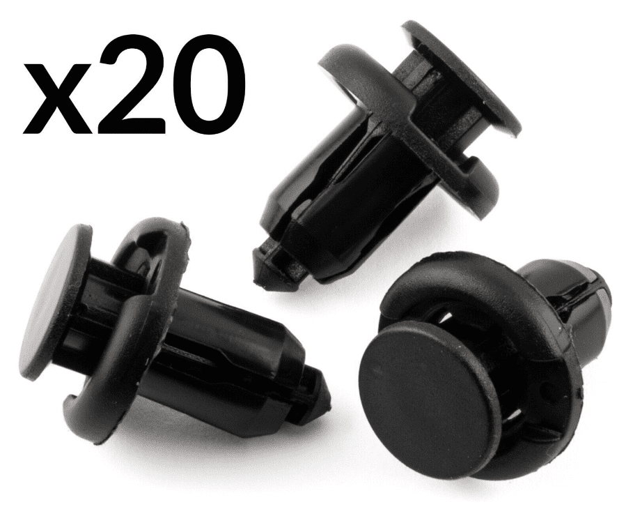20x Bumper Trim Plastic Clip Side Skirt Rivet for Subaru and Lexus