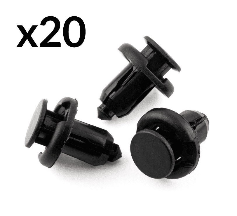 20x Bumper Trim Plastic Clip Side Skirt Rivet for Subaru and Lexus