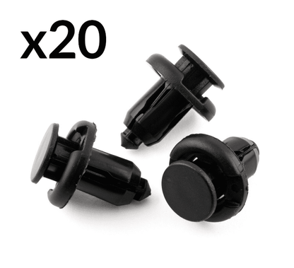 20x Bumper Trim Plastic Clip Side Skirt Rivet for Subaru and Lexus