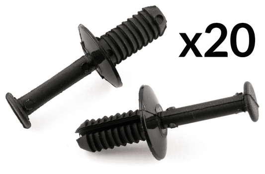 20x Bumper, Wheel Arch, Body Panel Retaining Rivet Clips for Vauxhall