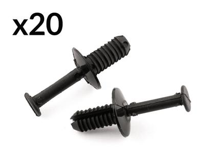 20x Bumper, Wheel Arch, Body Panel Retaining Rivet Clips for Vauxhall