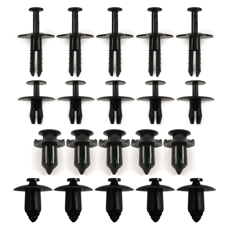 20x Bumper Wheel Arch Exterior Trim Clip Kit Rivet Set for Ford Mazda