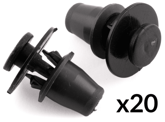 20x Clips for Audi & Skoda Door Side Moulding Trim Wheel Arch Rubbing Strip