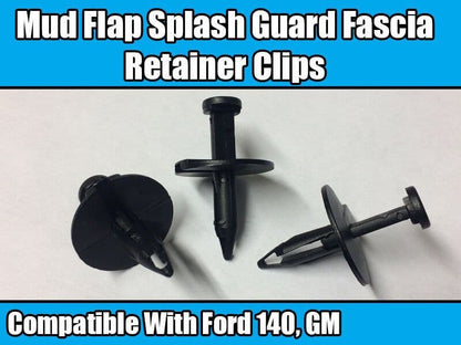 20x Clips for Ford Mud Flap Splash Guard Fascia Retainer Trim Fastener N802781-S