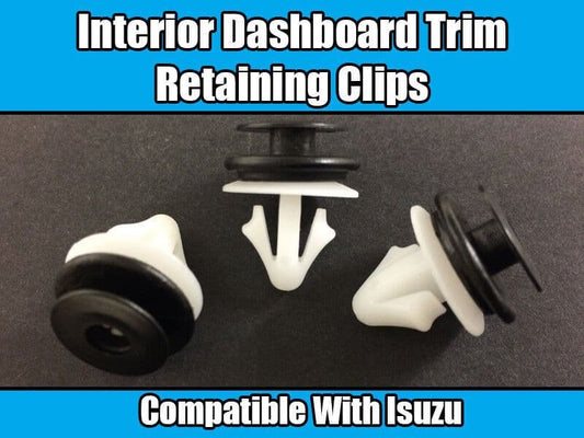 20x Clips for Isuzu Underfloor Mounting Interior Dashboard Trim Panel Retaining