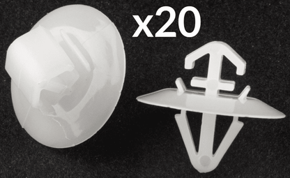 20x Clips for Nissan Primastar Side Moulding/Lower Protection Door