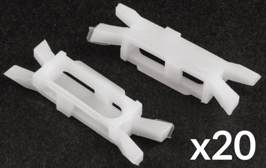 20x Clips for Renault Clio Megane Door Seal Fasteners Rubber Gasket 7701204862
