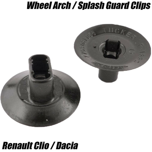 20x Clips for Renault Dacia Wheel Arch Lining & Splash Guard 7703081056 Plastic