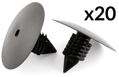 20x Clips for Renault Megane Clio Scenic Wheel Arch Lining Slash Guard Spruce